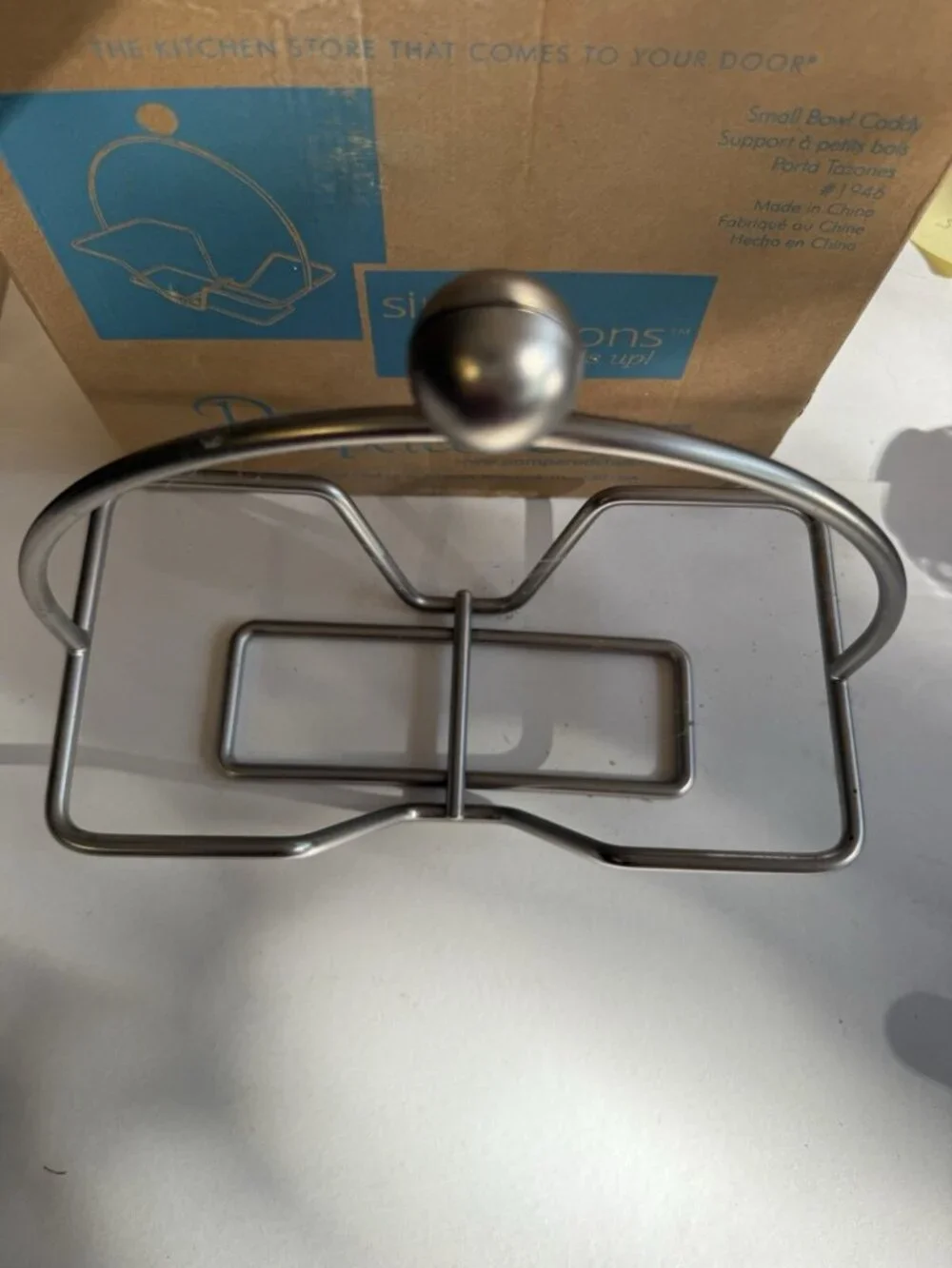 Pampered Chef Small Bowl Caddy #1946 Holds Simple Additions Bowls 2 Available